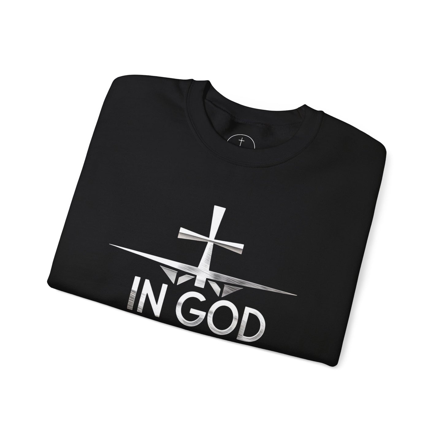 In God We Trust (Silver Ed.) - Men’s Christian Sweatshirt