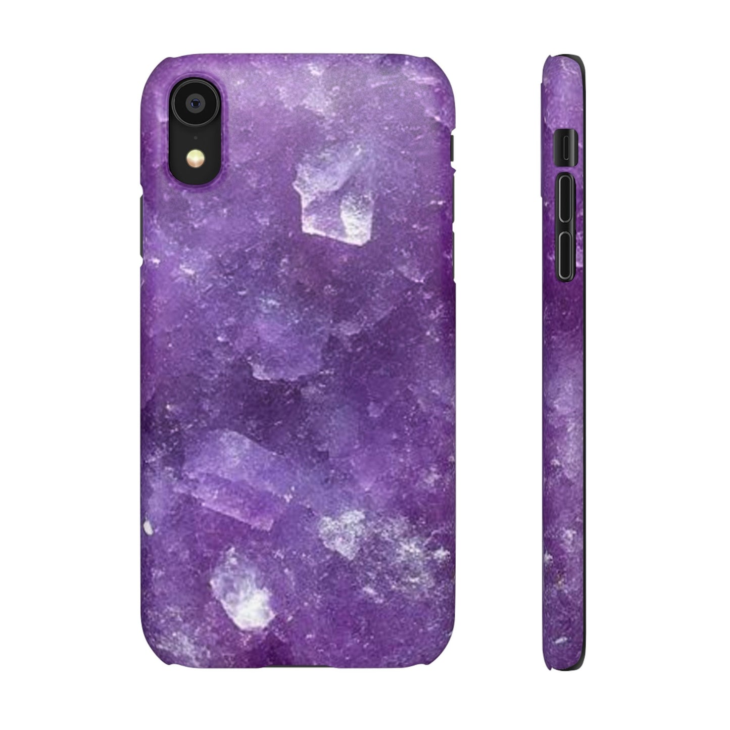 Amethyst Crystal Finish iPhone Snap Case