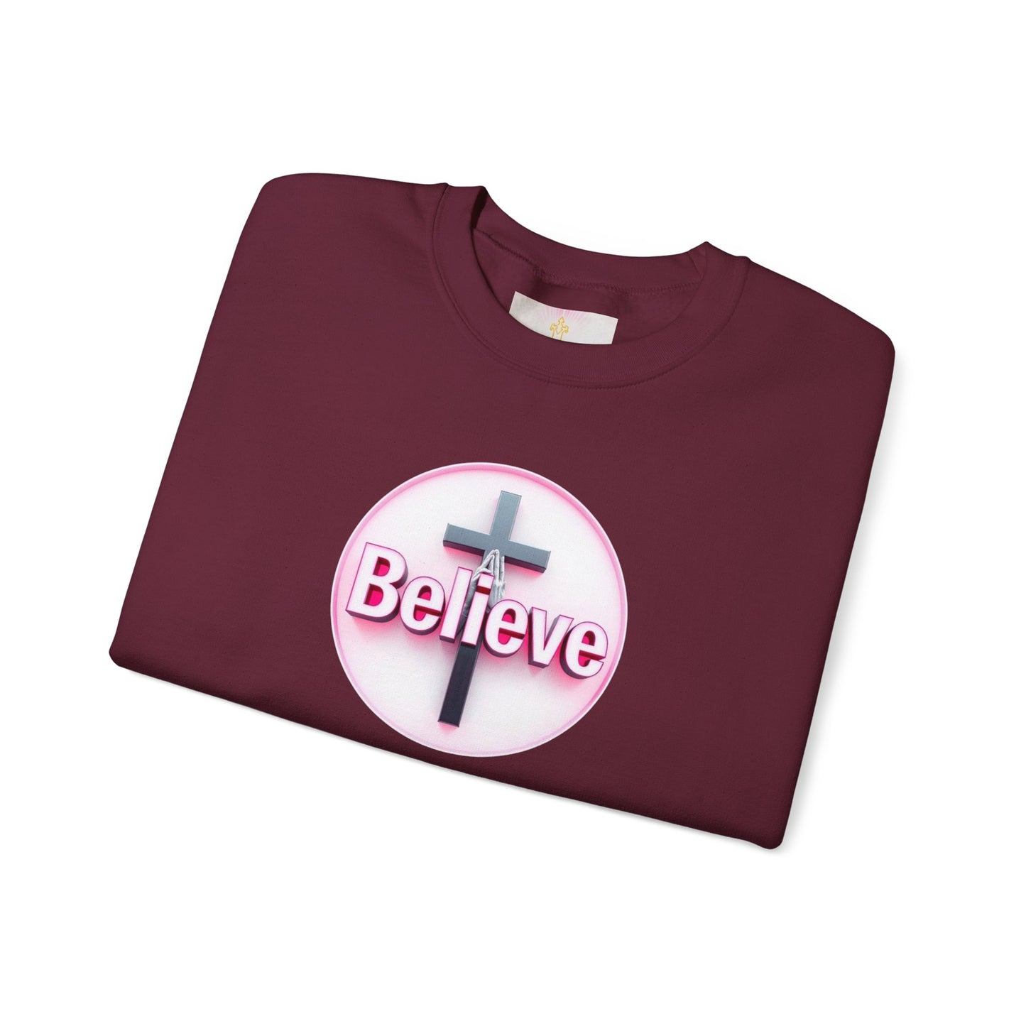 Believe | Women’s Christian Sweatshirt with John 11:40