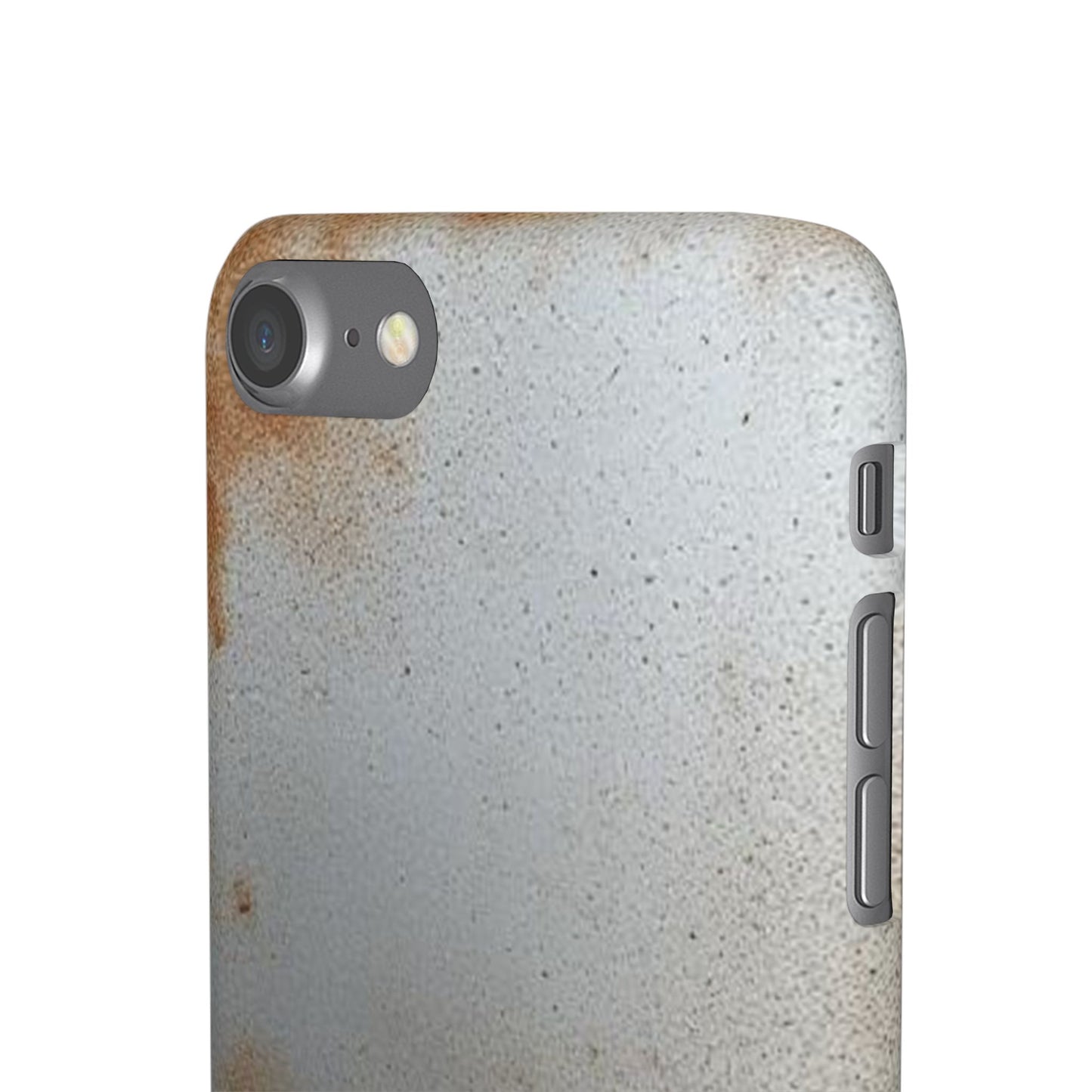 Old Steel Finish iPhone Snap Case