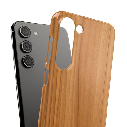 Natural Wood Grain Samsung Snap Case