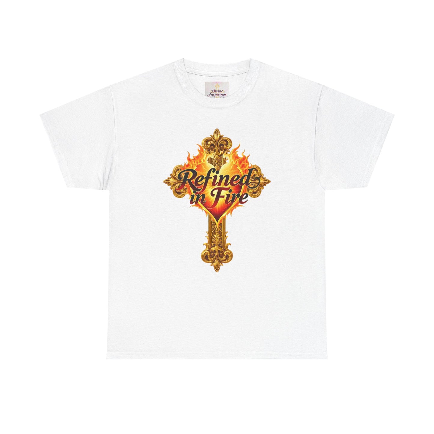 Refined in Fire — Women's Ornate Christian T-Shirt