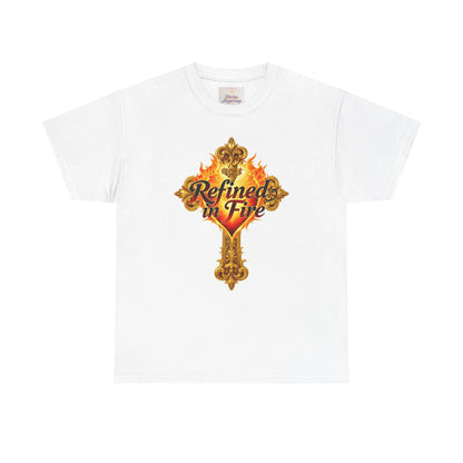 Refined in Fire — Women's Ornate Christian T-Shirt