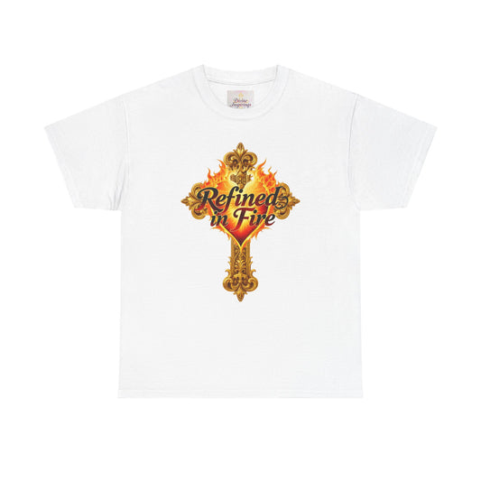 Refined in Fire — Women's Ornate Christian T-Shirt