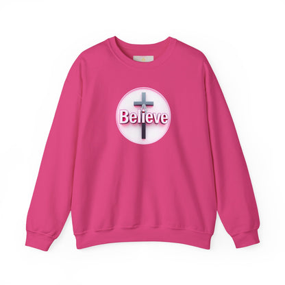 Believe | Women’s Christian Sweatshirt with John 11:40
