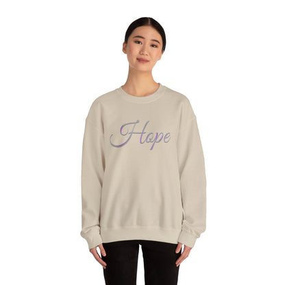 Women’s “Hope” Sweatshirt – Inspirational Scripture Hoodie | Romans 15:13