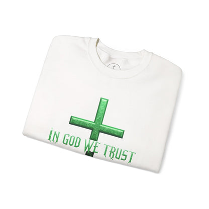 In God We Trust (Matrix) - Men's Christian Sweater