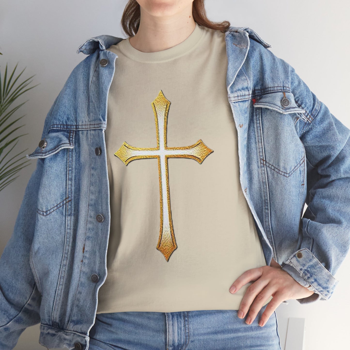 Gold Cross Tee – Women's Christian Apparel