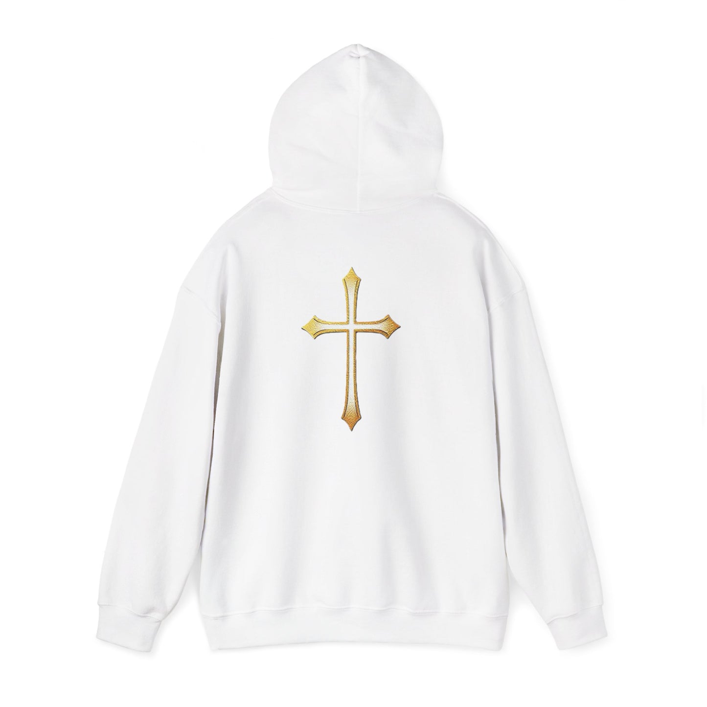 Gold Cross Women’s Christian Hoodie