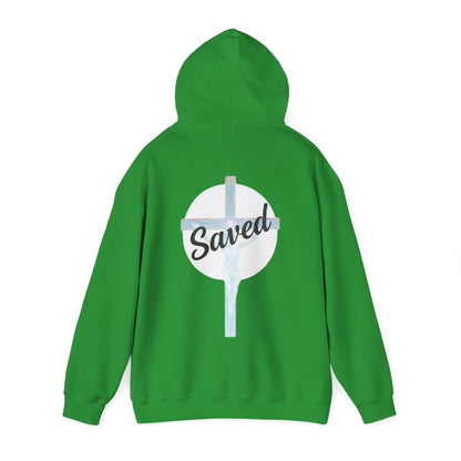 Redeemed & Saved – Women’s Christian Cross Hoodie