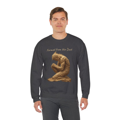 Formed from the Dust (Light Lettering) - Men’s Christian Sweatshirt