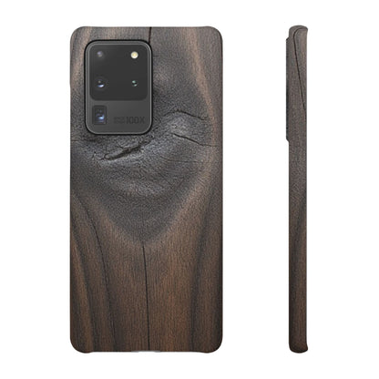 Dark Wood Grain Samsung Snap Case