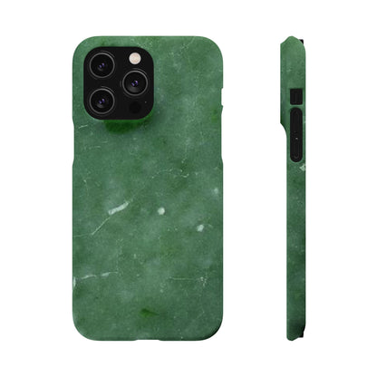 Jade Stone Finish iPhone Snap Case