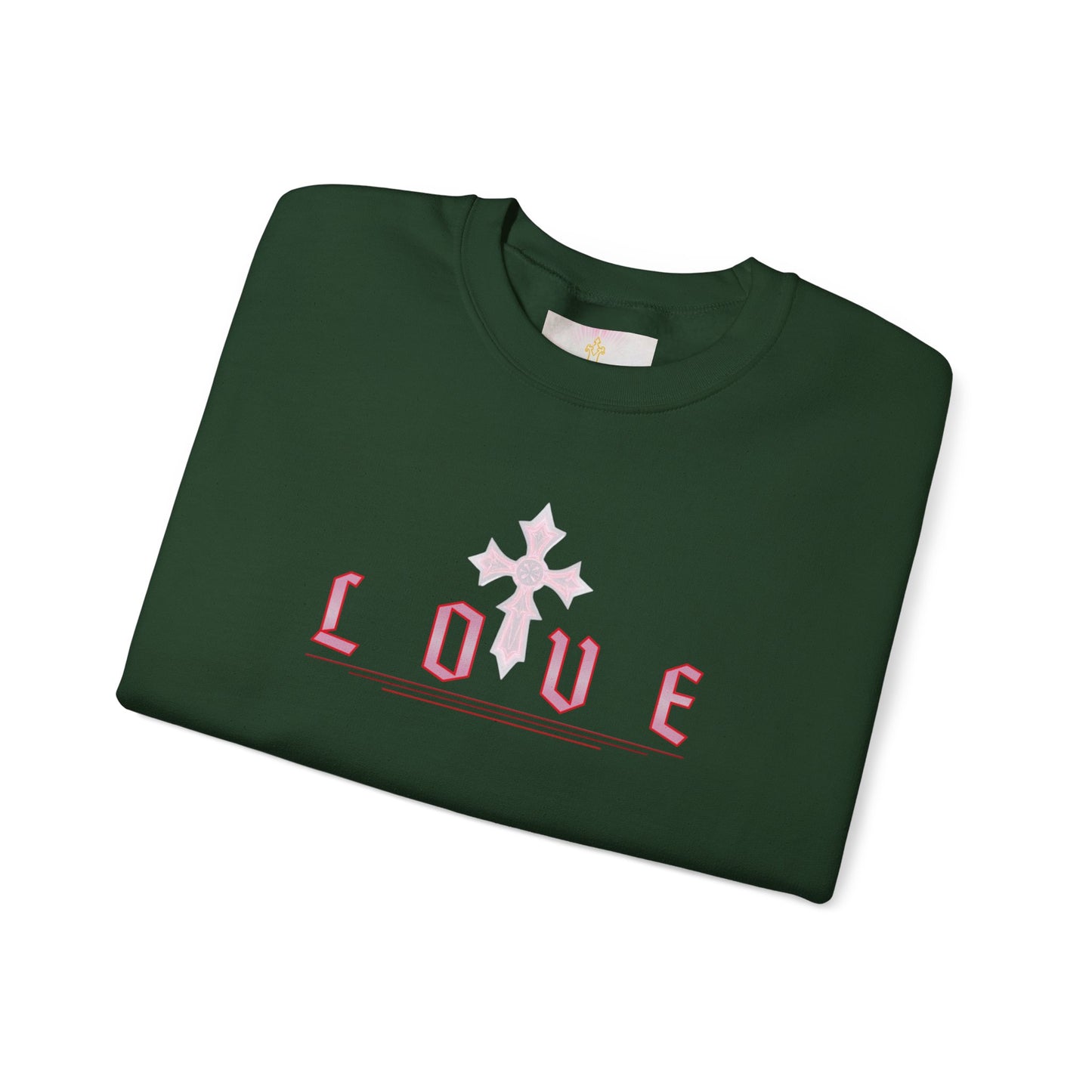 Fearless Love Men’s Sweater – Courage in Faith