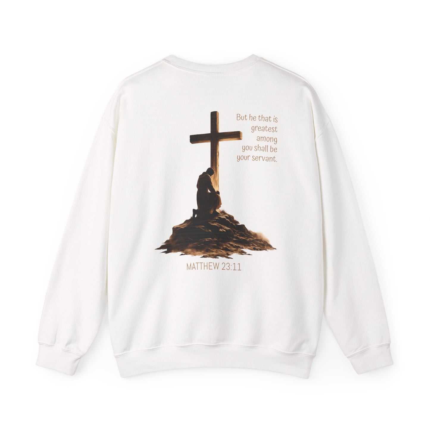 Humble Servant - Christian Men's Sweatshirt