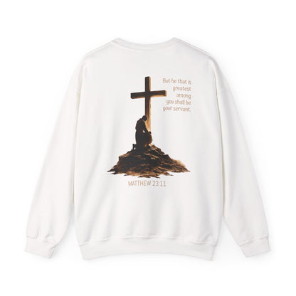 Humble Servant - Christian Men's Sweatshirt