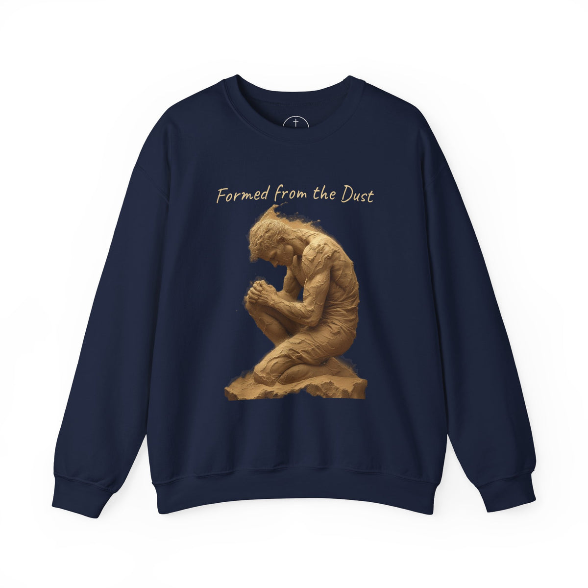 Formed from the Dust (Light Lettering) - Men’s Christian Sweatshirt