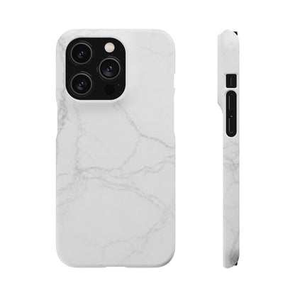 Marble Finish iPhone Snap Case