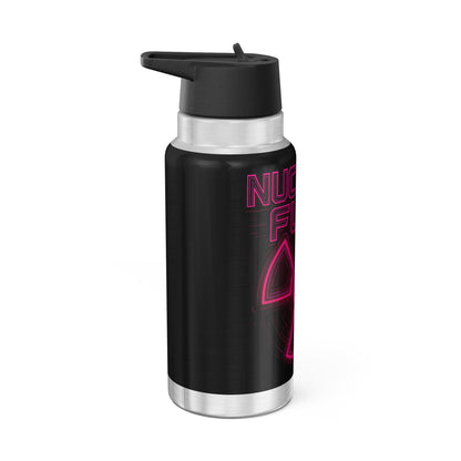 Faith Fueled – Nuclear Energy Stainless Steel Bottle (Pink)