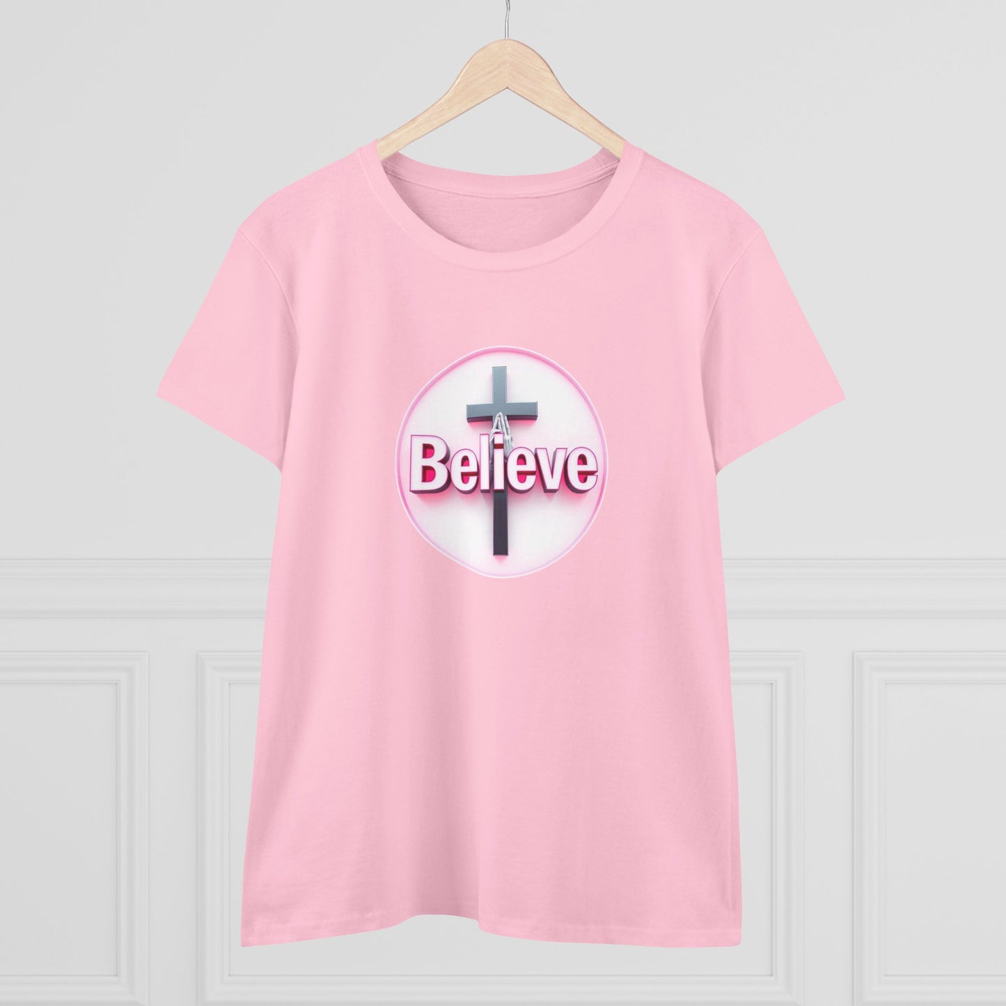 Believe | Women’s Christian T-Shirt with John 11:40