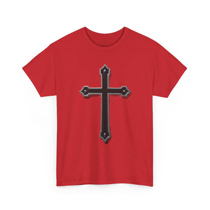 Black Cross Men’s Christian T-Shirt