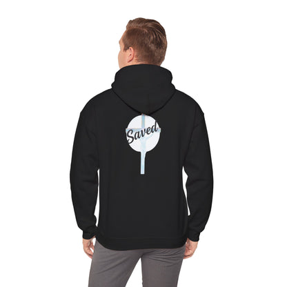 Saved in Christ – Men’s Christian Hoodie