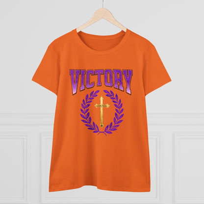 Divine Victory Women’s Tee – Victory in Every Step