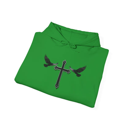 Servants of the Storm – Cross & Crows Men’s Hoodie