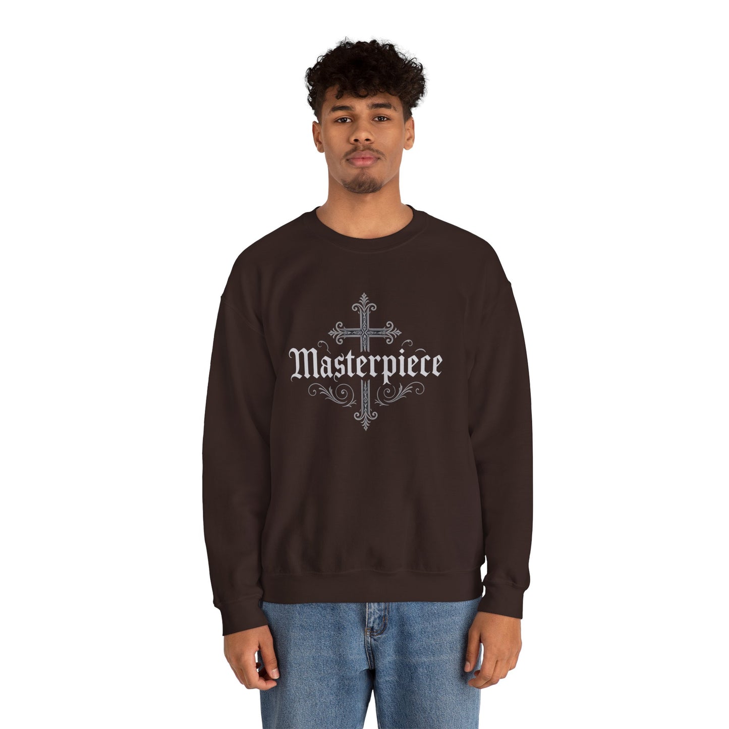 Divine Masterpiece Sweatshirt for Men – Inspirational Apparel
