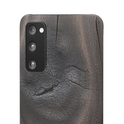 Dark Wood Grain Samsung Snap Case