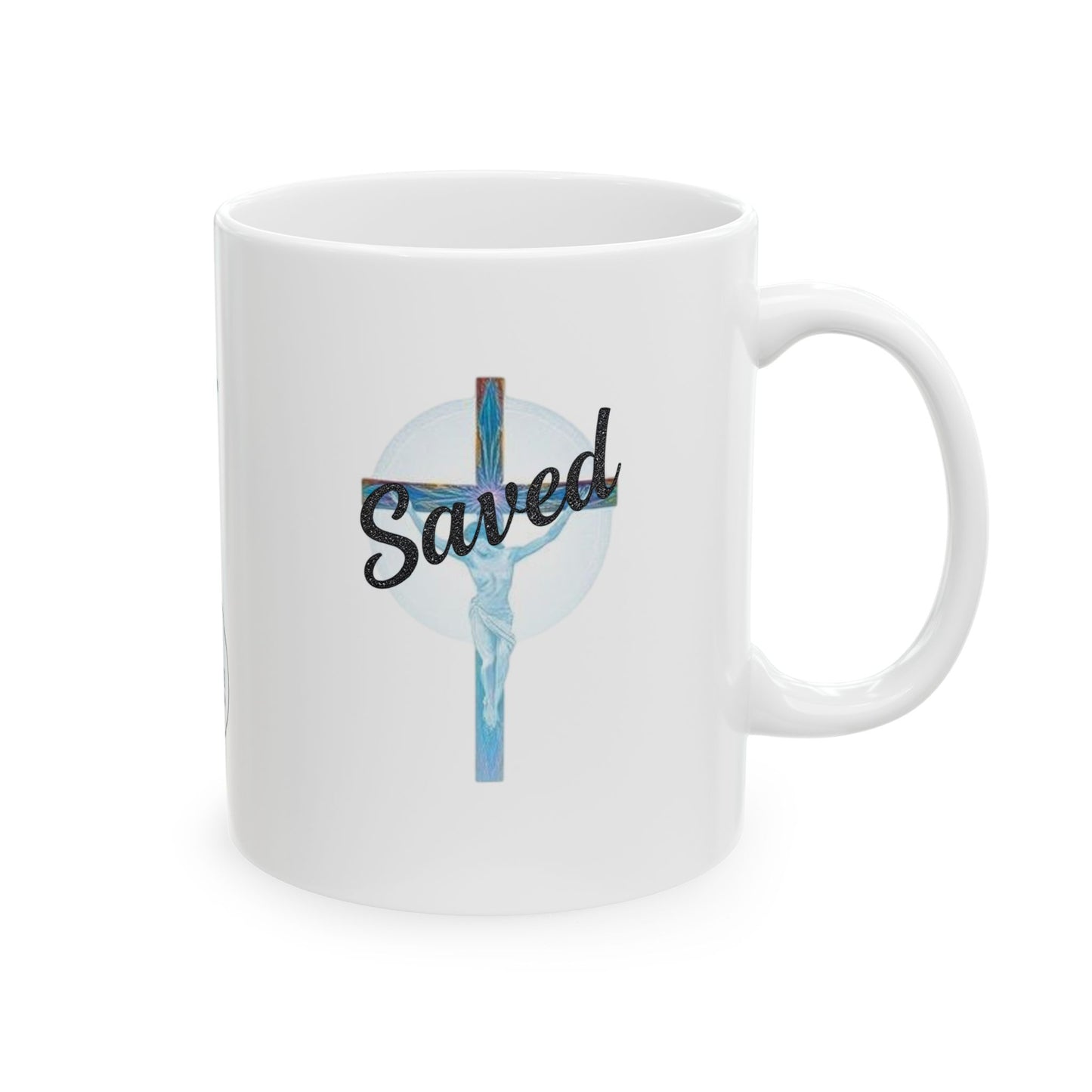 Saved – Redeemed by Grace Mug – 11 oz & 15 oz
