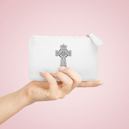 “Eternal Knots” | Women’s Mini Clutch – Celtic Cross Grace