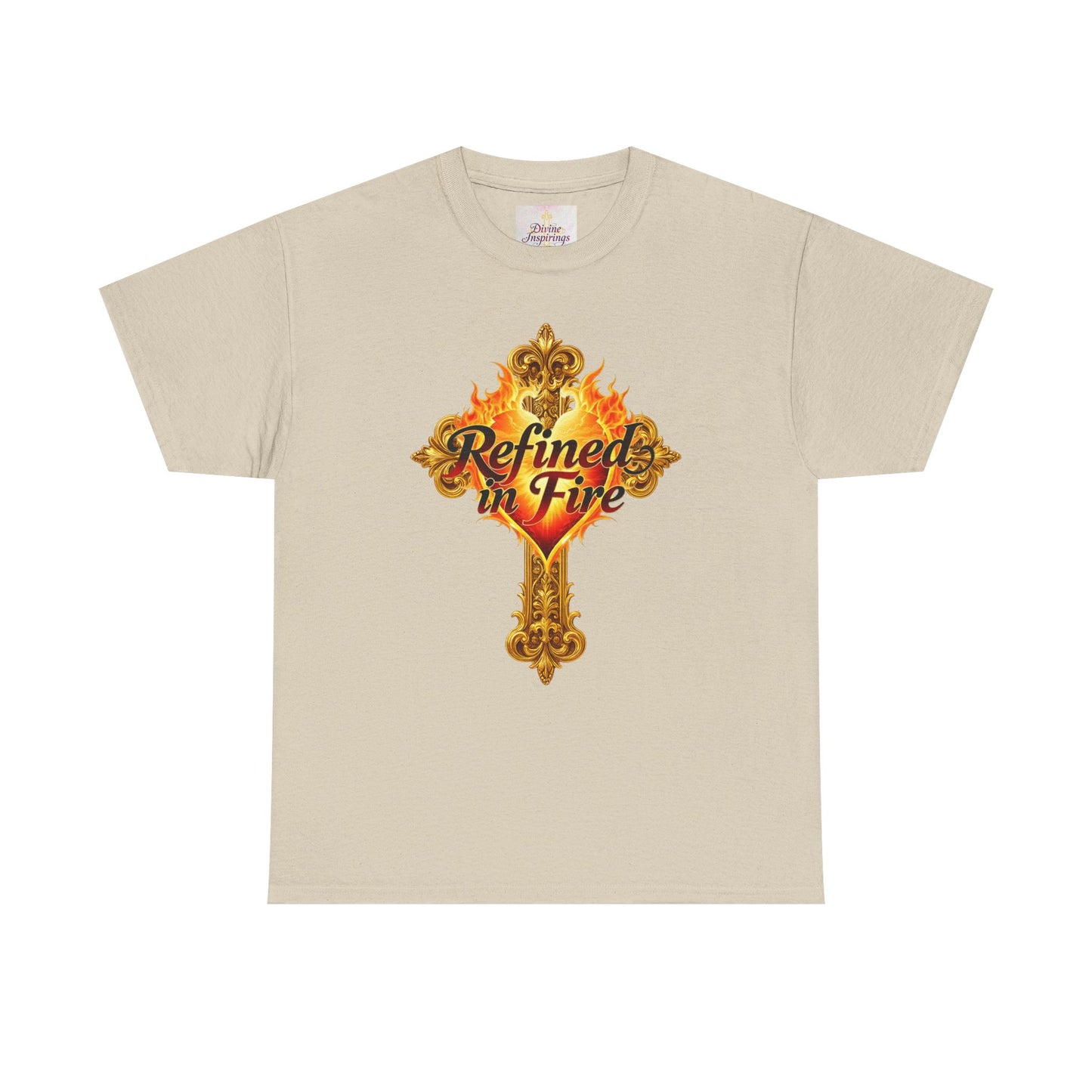 Refined in Fire — Women's Ornate Christian T-Shirt