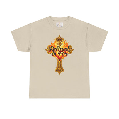 Refined in Fire — Women's Ornate Christian T-Shirt