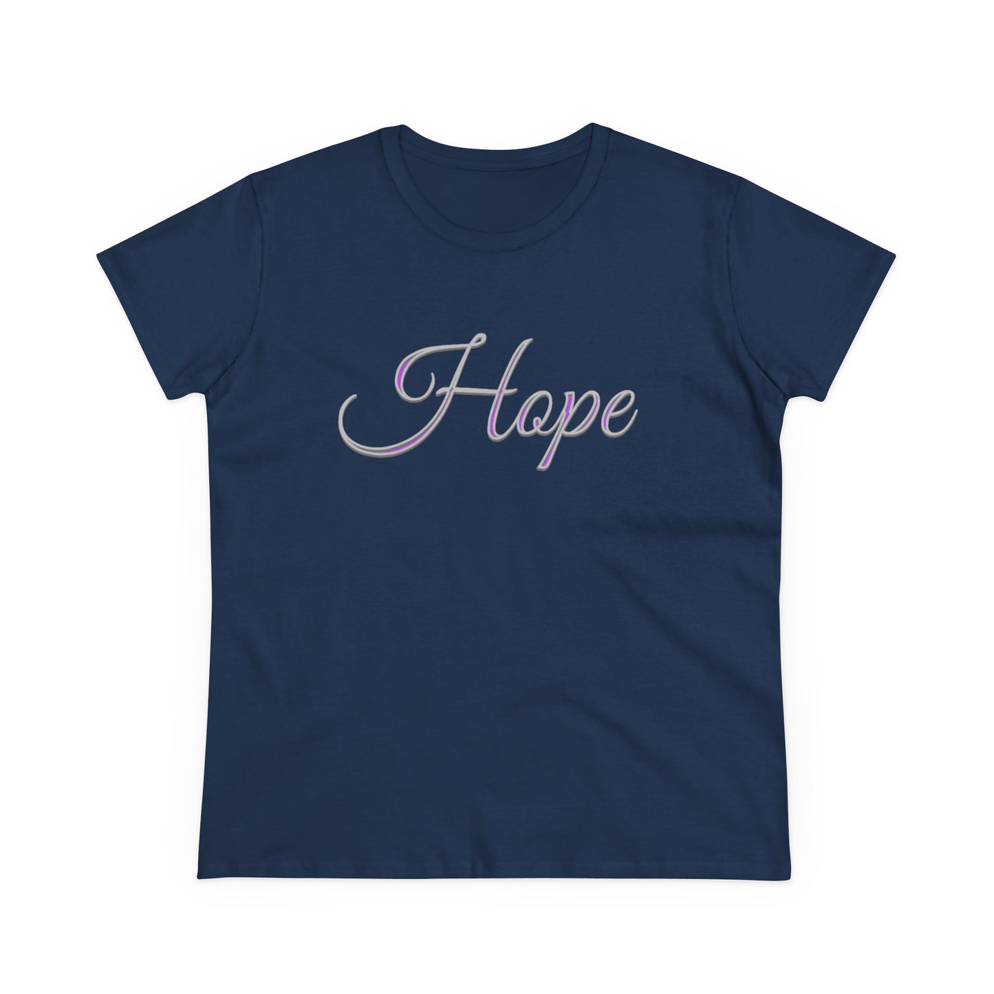 Women’s “Hope” Tee – Inspirational Scripture Design | Romans 15:13