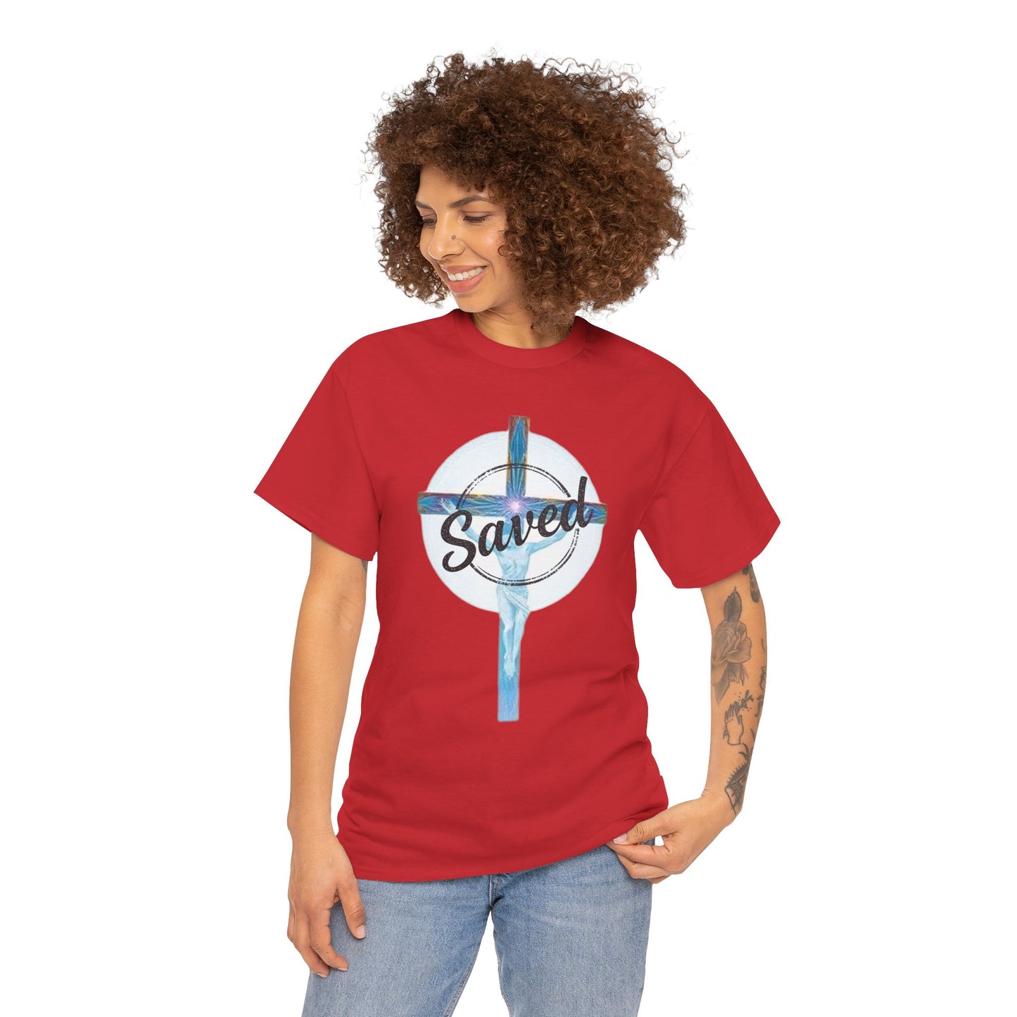 Saved by Grace – Women’s Christian T-Shirt