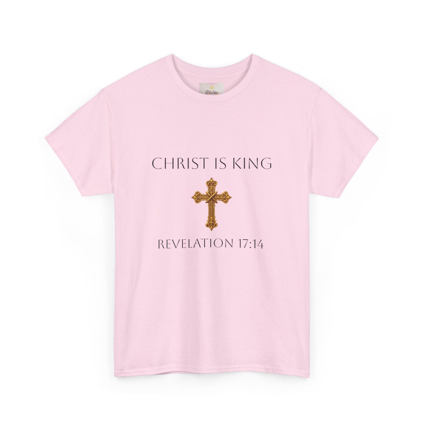 Faithful & Victorious Women’s Christian Tee – Christ is King (Revelation 17:14)
