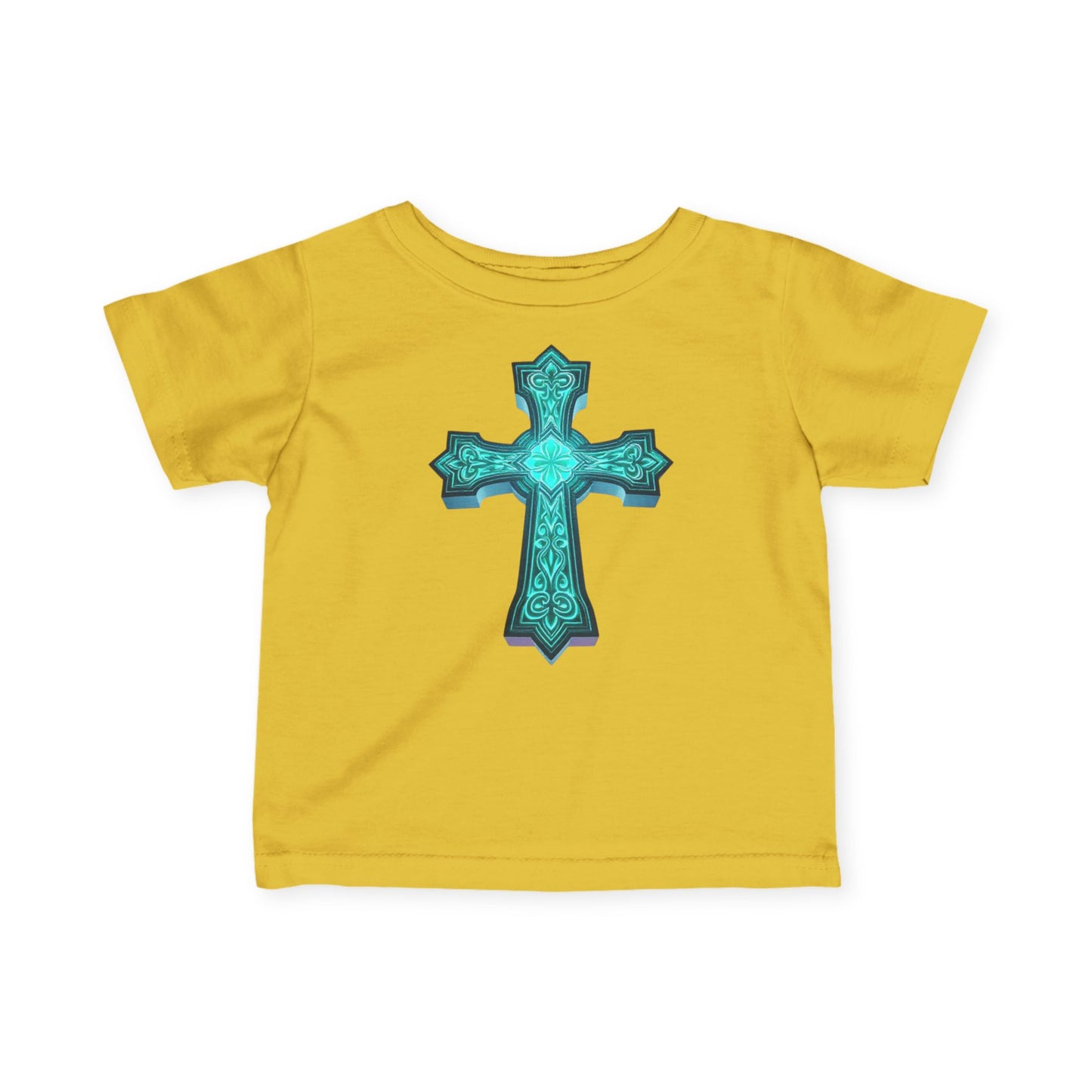 Light Bearer – Infant Tee with Luminous Cross Design