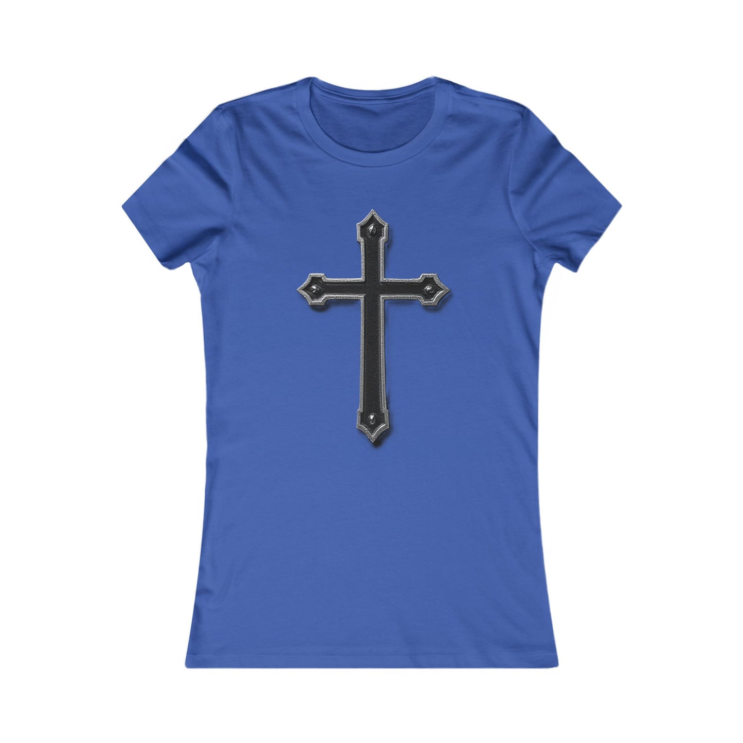 Warrior’s Black Cross Women’s Favorite Tee | Ephesians 6:11
