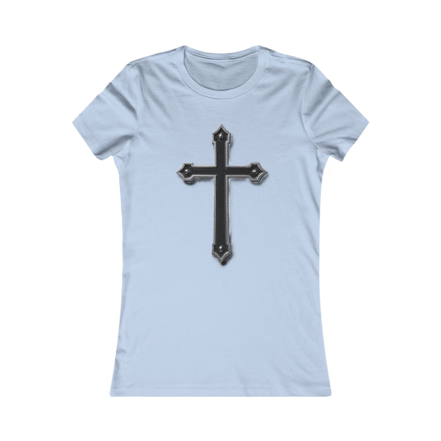 Warrior’s Black Cross Women’s Favorite Tee | Ephesians 6:11