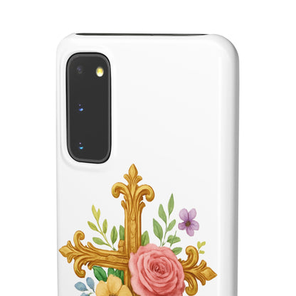 Floral Cross Snap Case for Samsung – Faith in Bloom