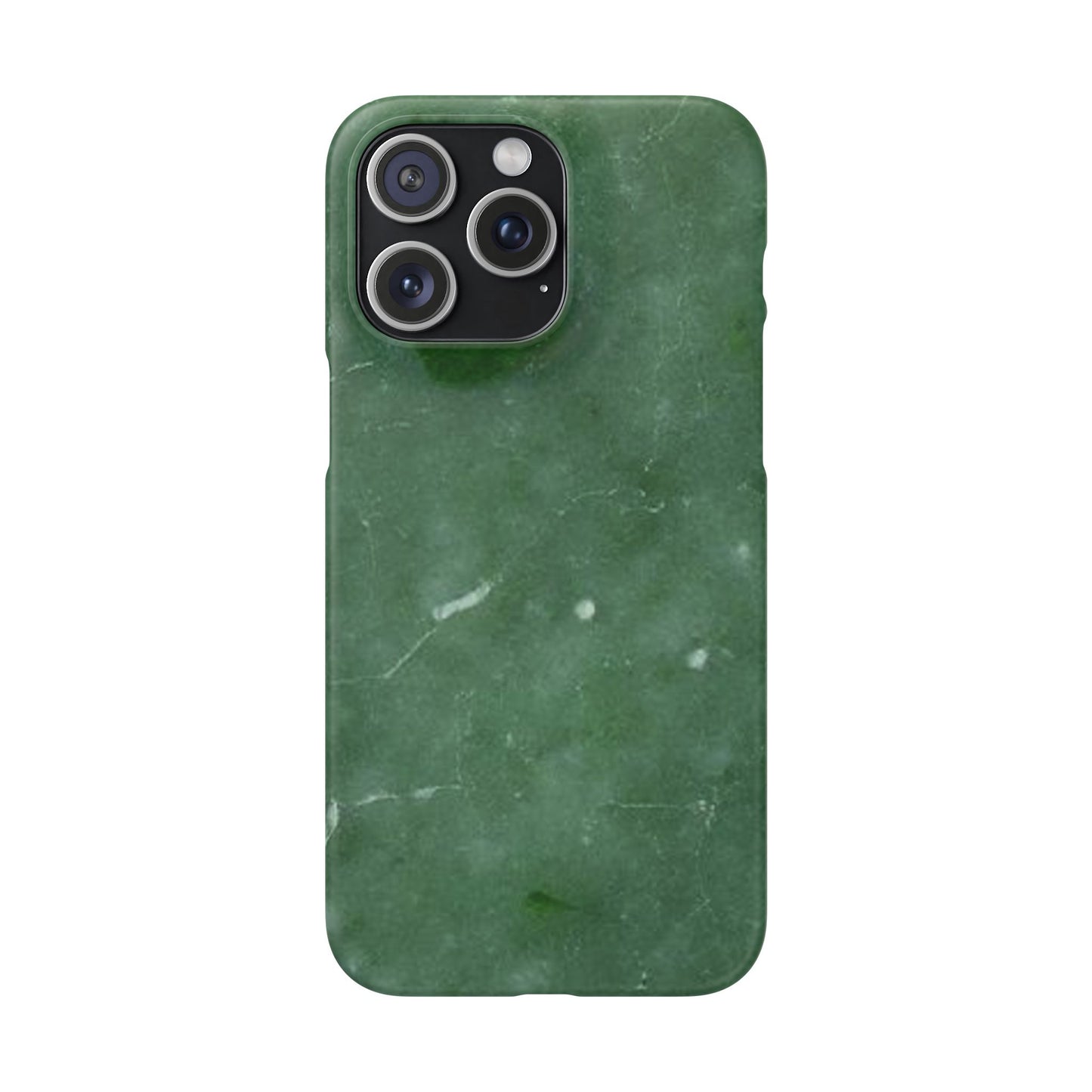 Jade Stone Finish iPhone Snap Case
