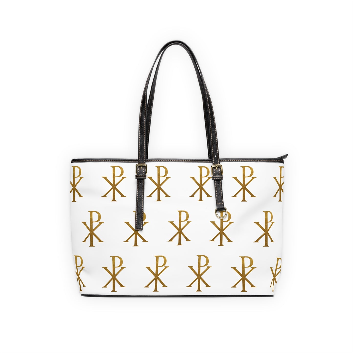 Gold Chi Rho Shoulder Bag – Timeless Elegance with Meaning