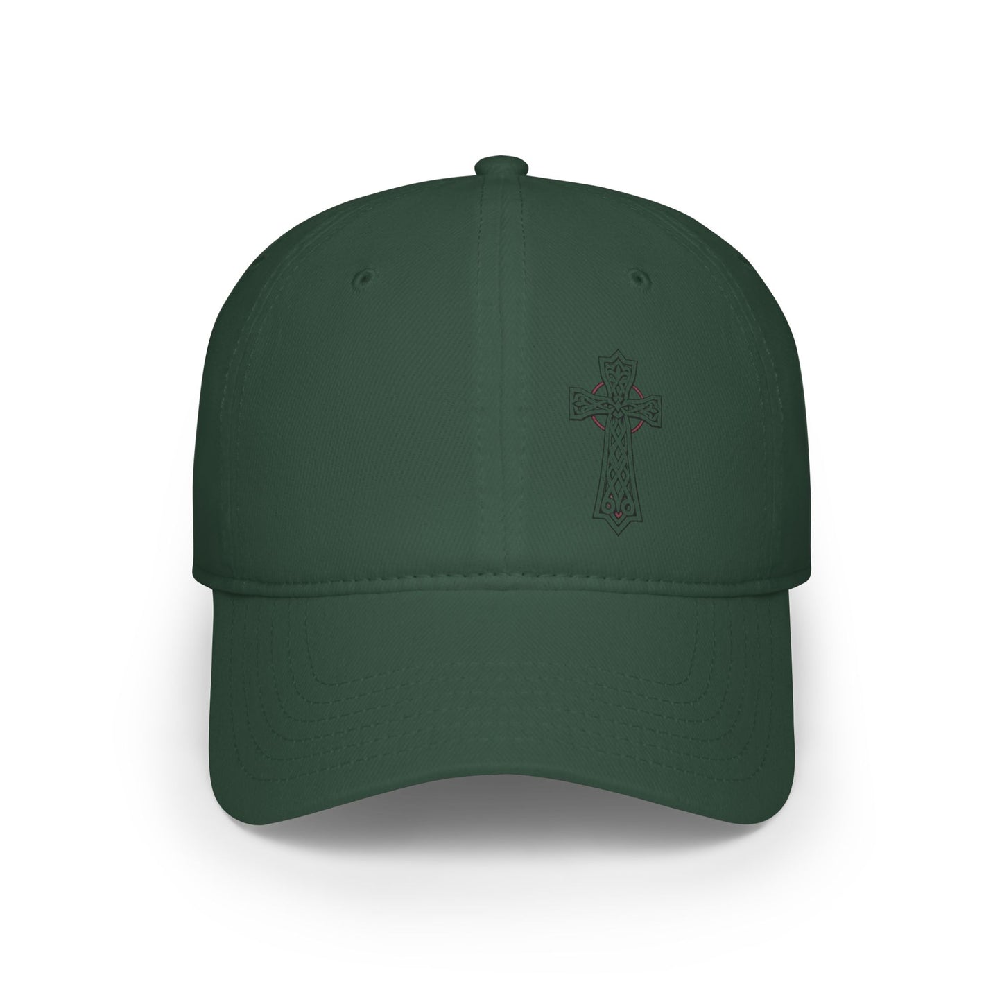 Celtic Cross Christian Low Profile Baseball Cap – Faith-Inspired Embroidered Hat