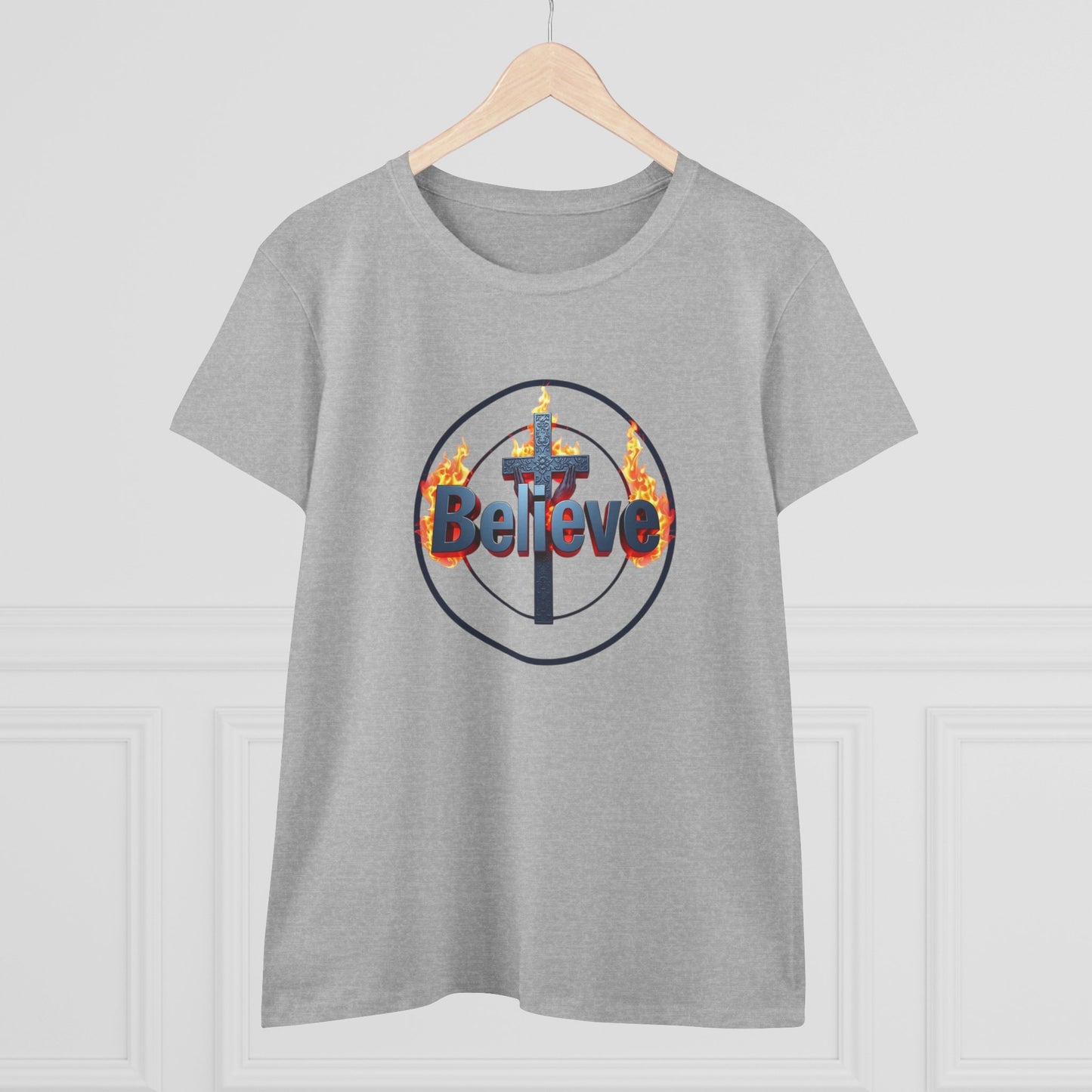Believe  – Women’s Tee of Faith
