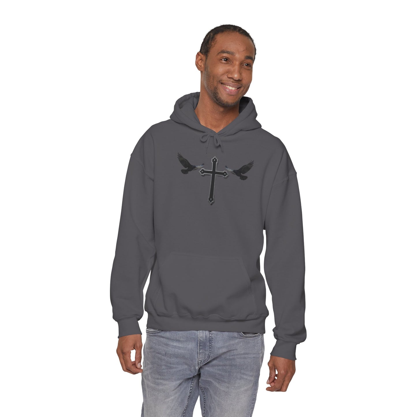 Servants of the Storm – Cross & Crows Men’s Hoodie