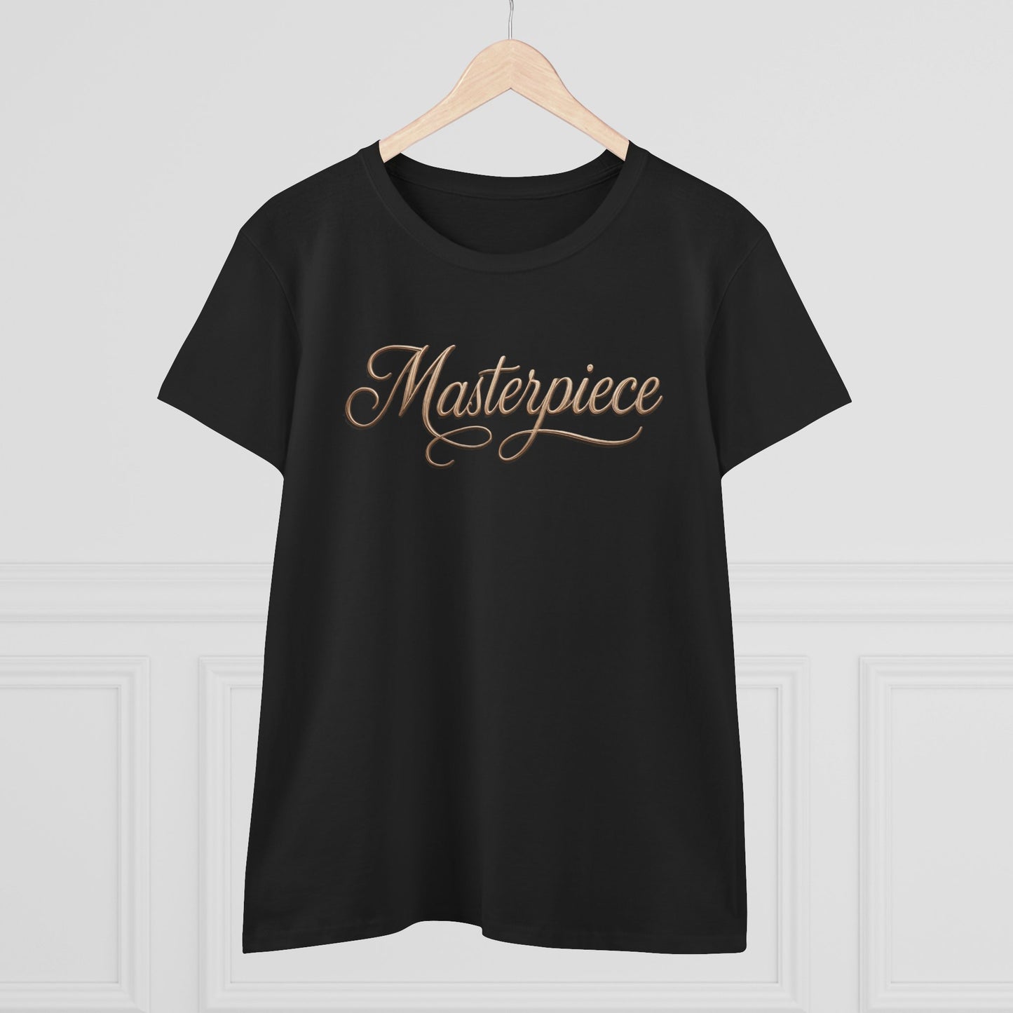 Masterpiece Signature Women’s T-Shirt (Dark Colours) – Inspirational Christian Faith Apparel