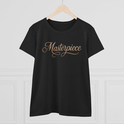 Masterpiece Signature Women’s T-Shirt (Dark Colours) – Inspirational Christian Faith Apparel