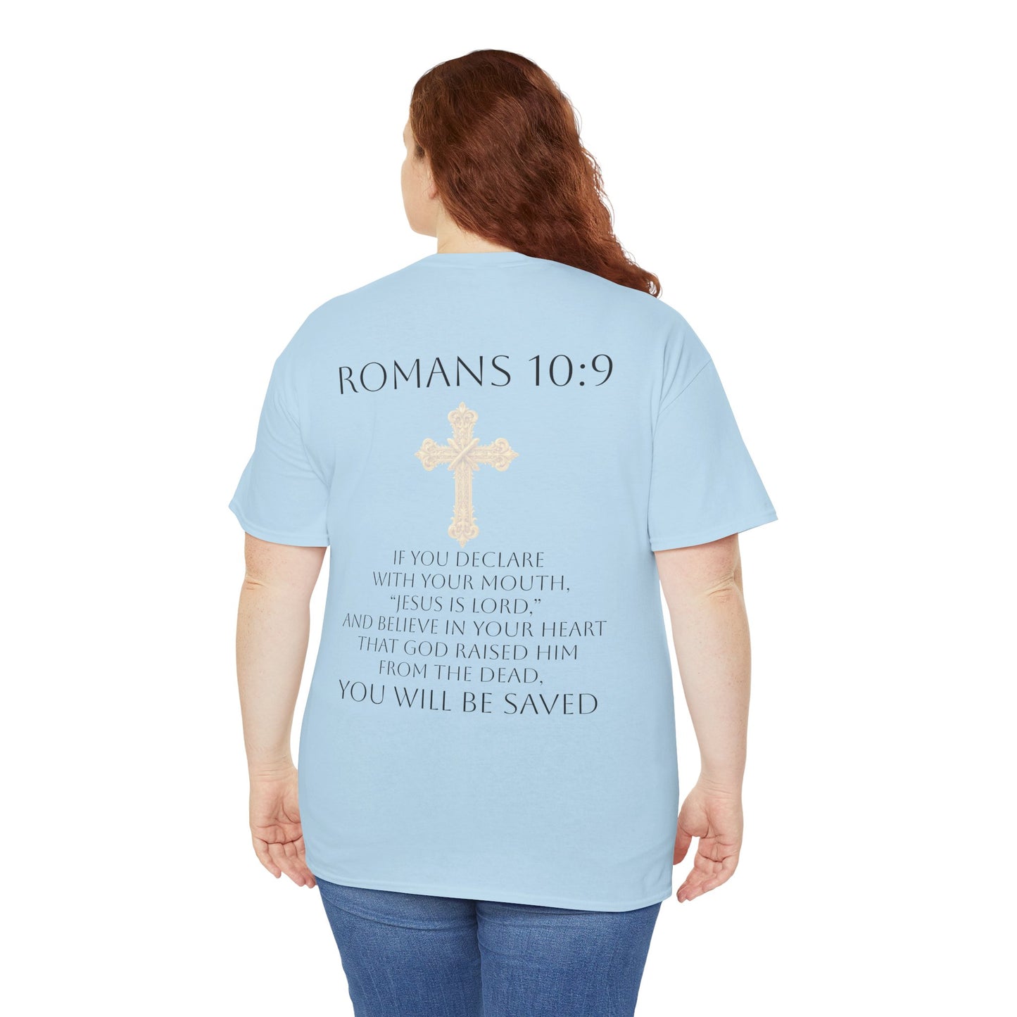 Jesus is Lord - Christian Women's Tee (Black Lettering)