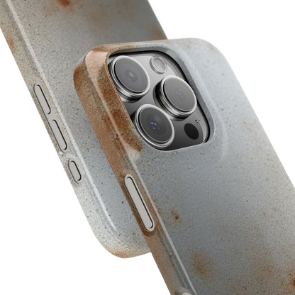 Old Steel Finish iPhone Snap Case